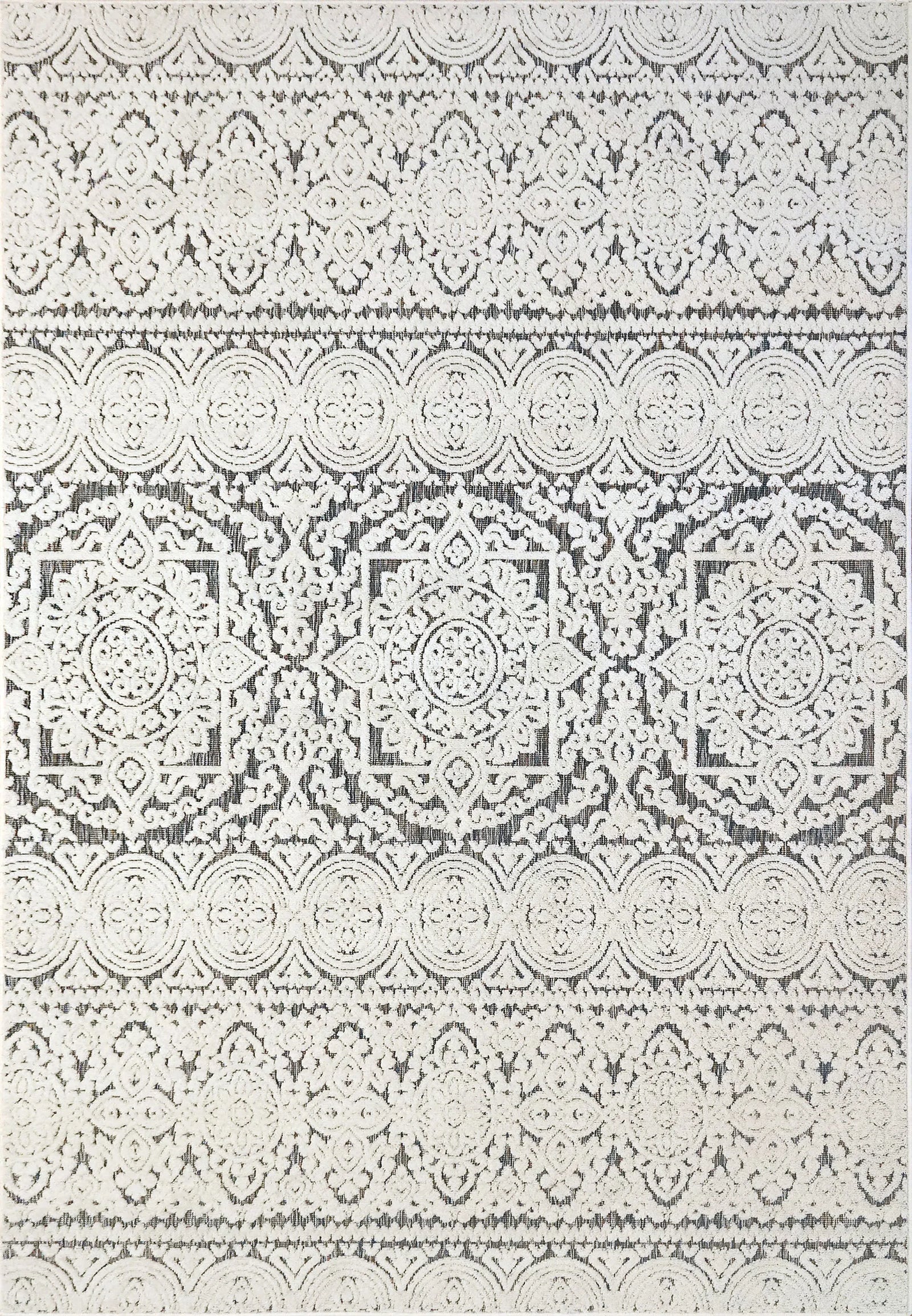 Lotus 8146-199 Ivory/Multi Rug