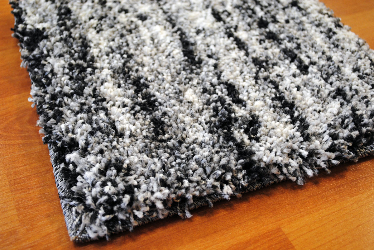 Mehari 23094-6258 Black/White Rug