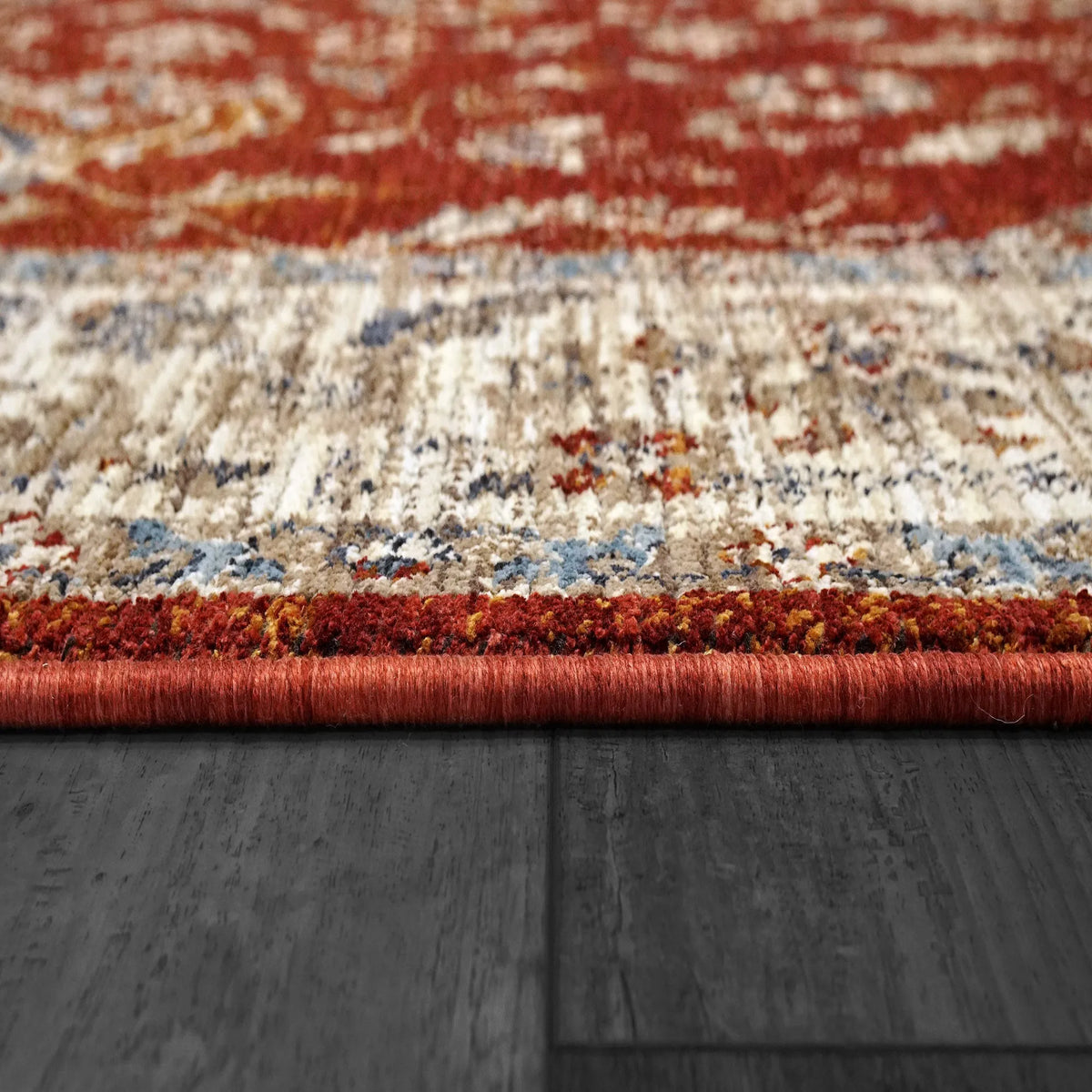 Dakota 6640-399 Red/Multi Rug