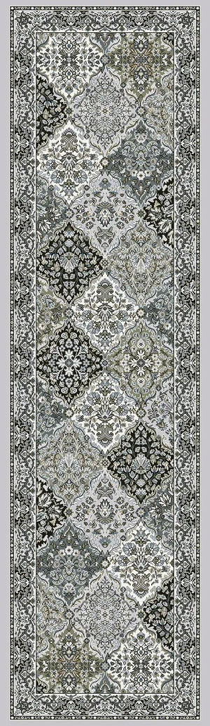 Ancient Garden 57008-9696 Cream/Grey Rug