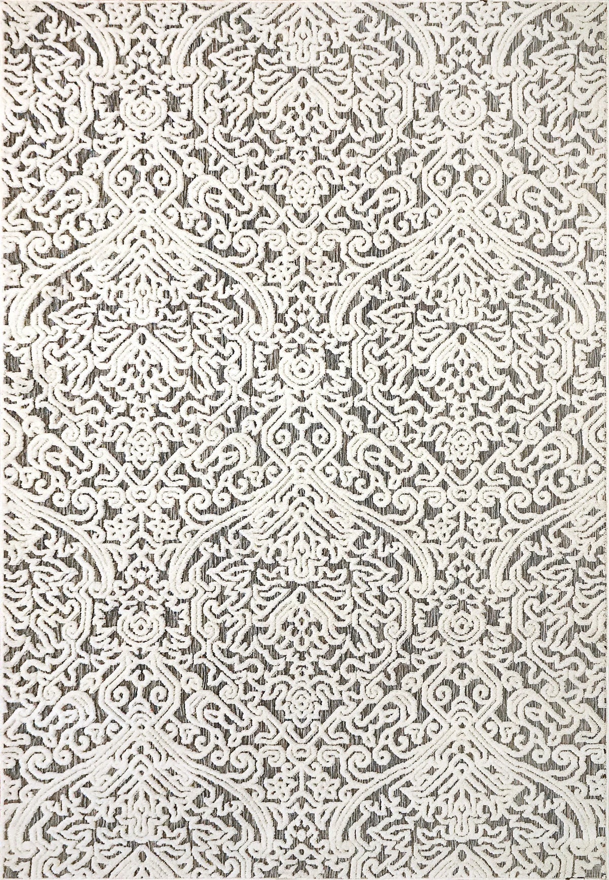 Lotus 8147-199 Ivory/Multi Rug