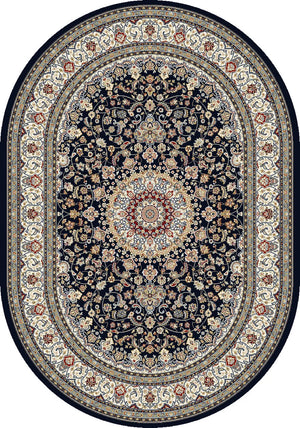 Ancient Garden 57119-3434 Blue/Ivory Rug