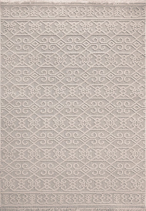 Seville 3609-109 Ivory/Soft Grey Rug
