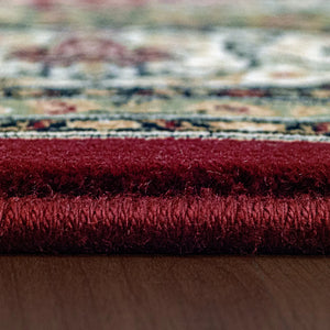 Ancient Garden 57119-1414 Red/Ivory Rug