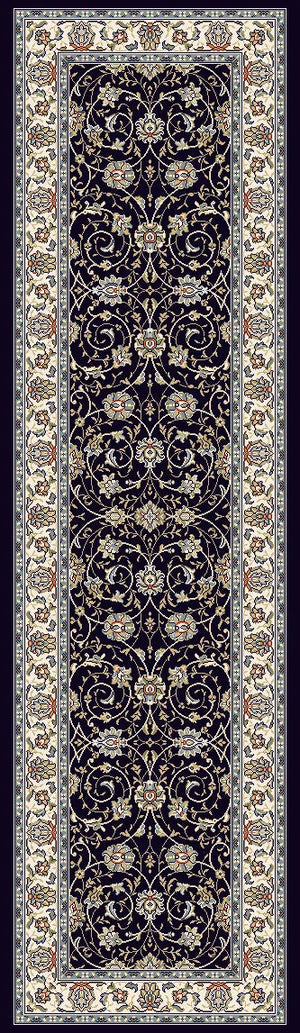 Ancient Garden 57120-3464 Blue/Ivory Rug