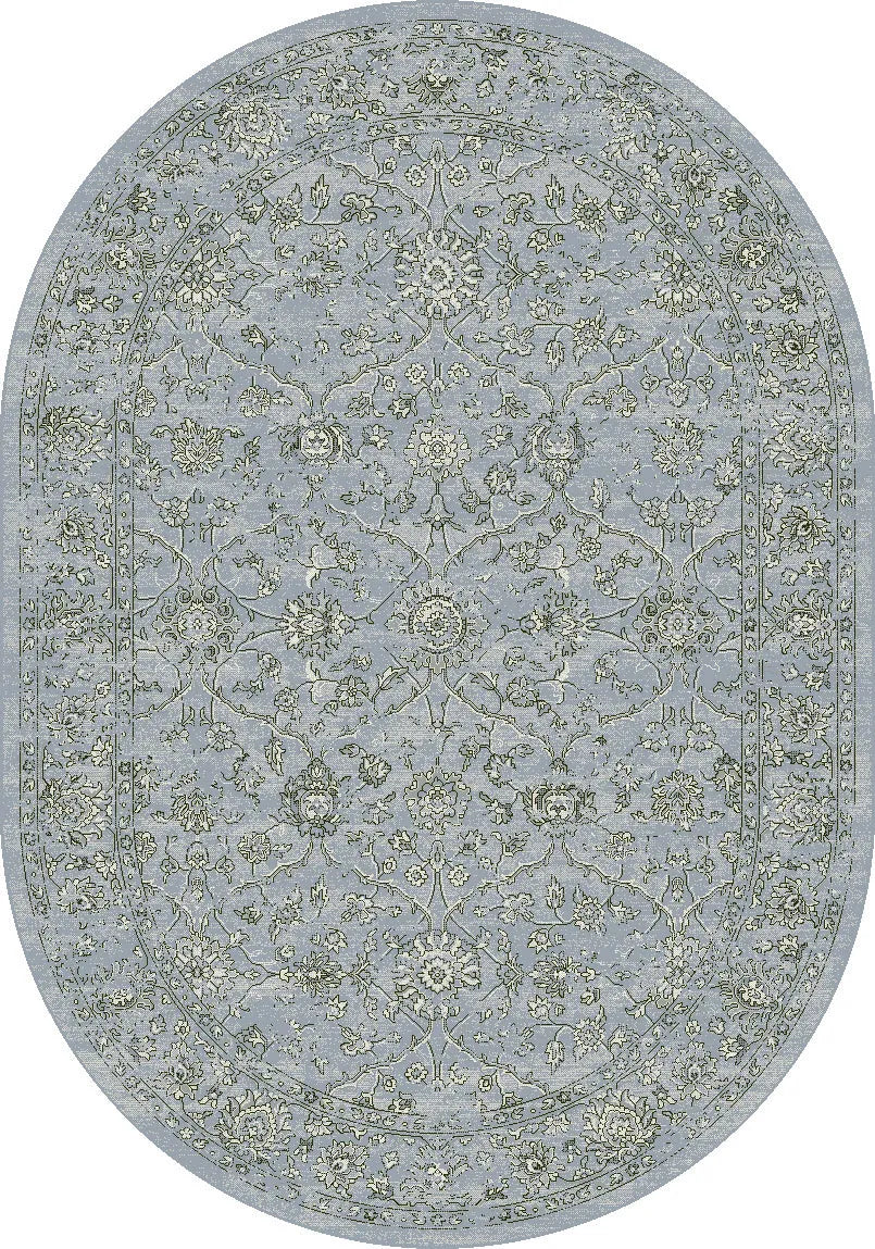 Ancient Garden 57136-4646 Steel Blue/Cream Rug