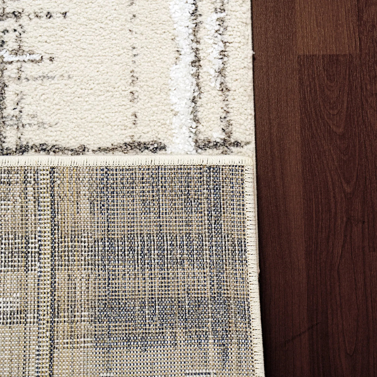 Troya 4602-110 Ivory/Grey Rug