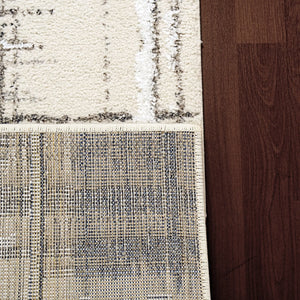 Troya 4602-110 Ivory/Grey Rug