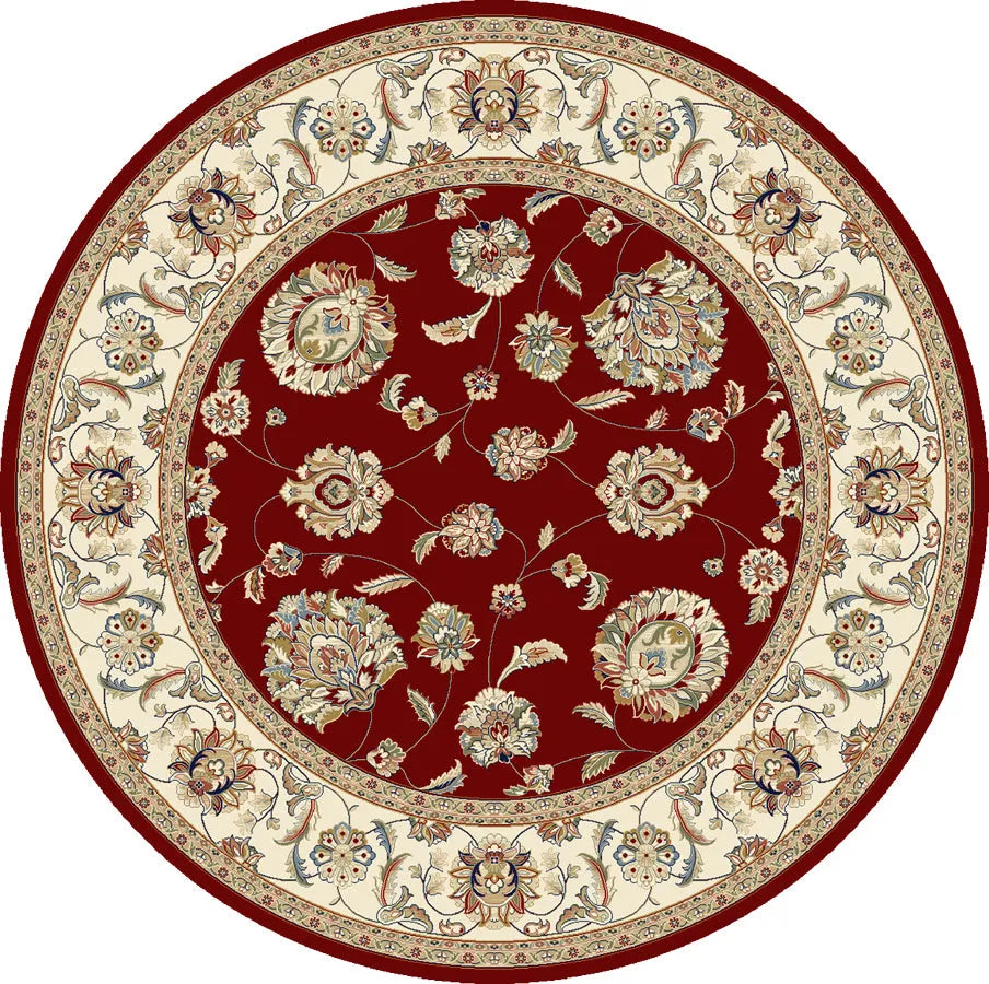 Ancient Garden 57365-1464 Red/Ivory Rug