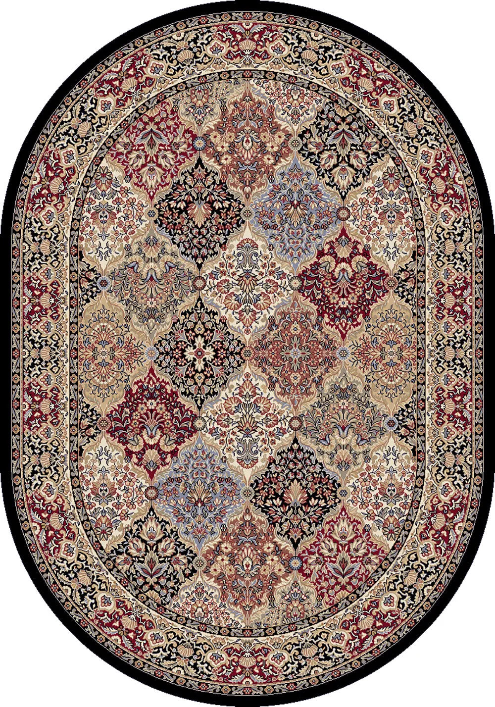 Ancient Garden 57008-3233 Multi Rug