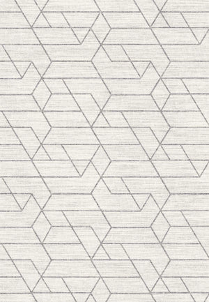 Rhythm 6425-109 Soft Beige/Silver Rug