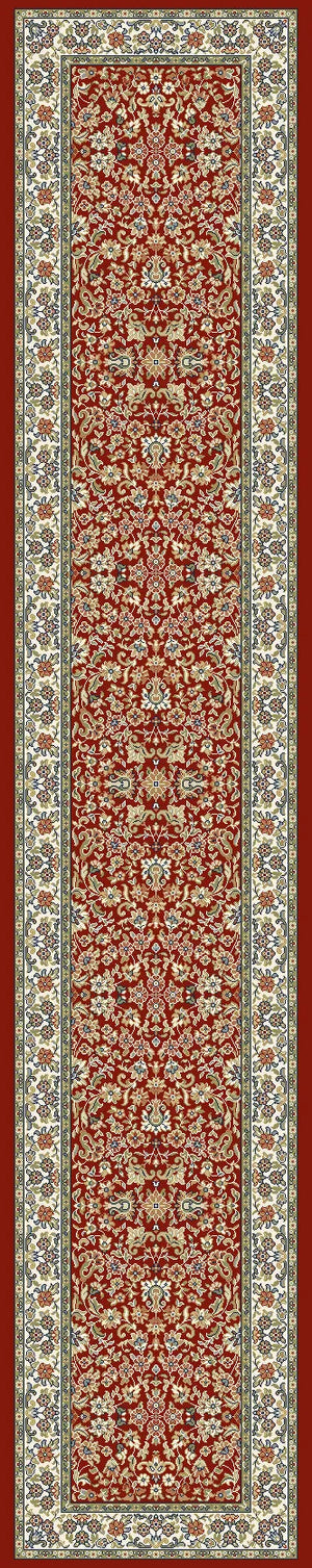 Ancient Garden 57078-1414 Red/Ivory Rug