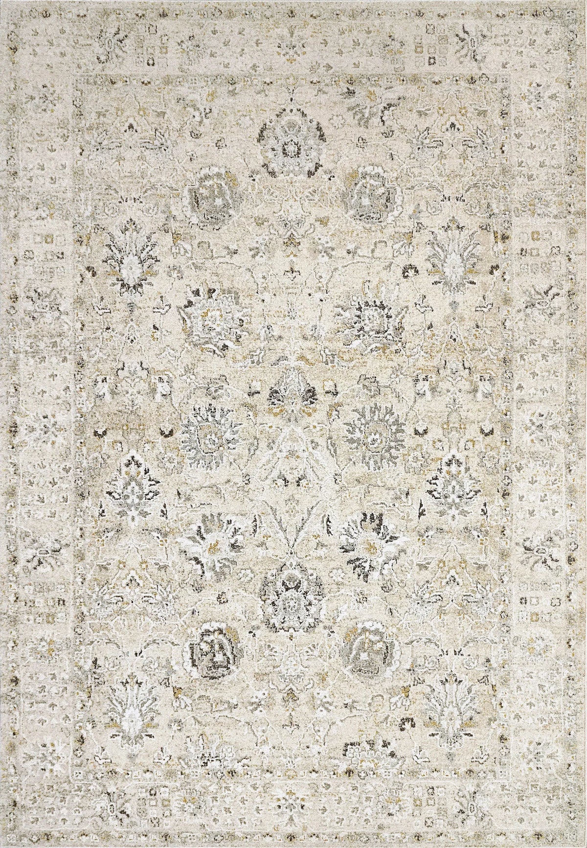 Annalise 7604-180 Cream/Beige Rug