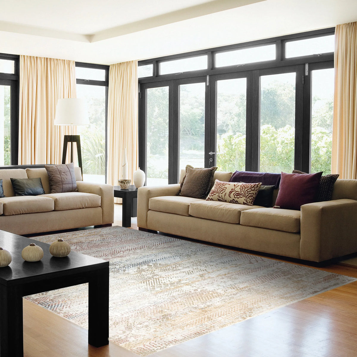 Mood 8450-130 Ivory/Red Rug