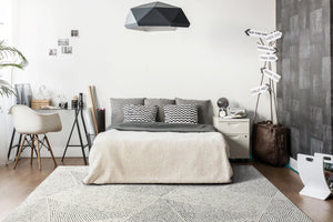 Lotus 8144-150 Ivory/Blue Rug