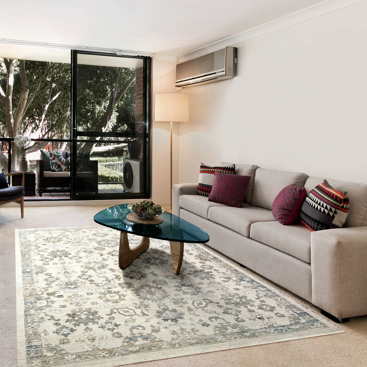 Refine 4634-895 Cream/Grey Rug