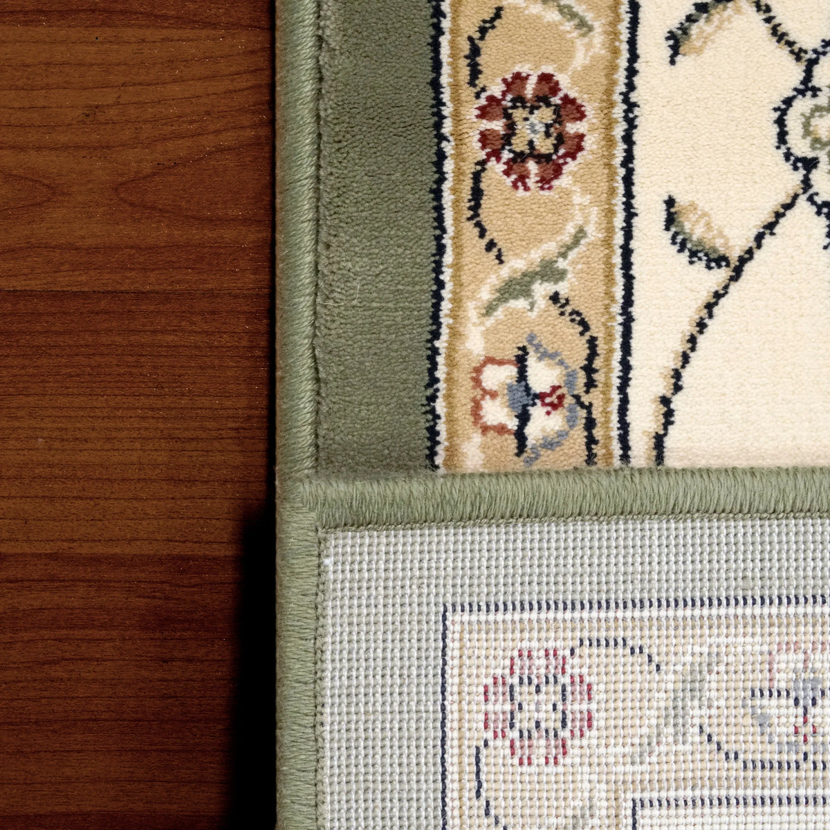 Ancient Garden 57365-4464 Green/Ivory Rug