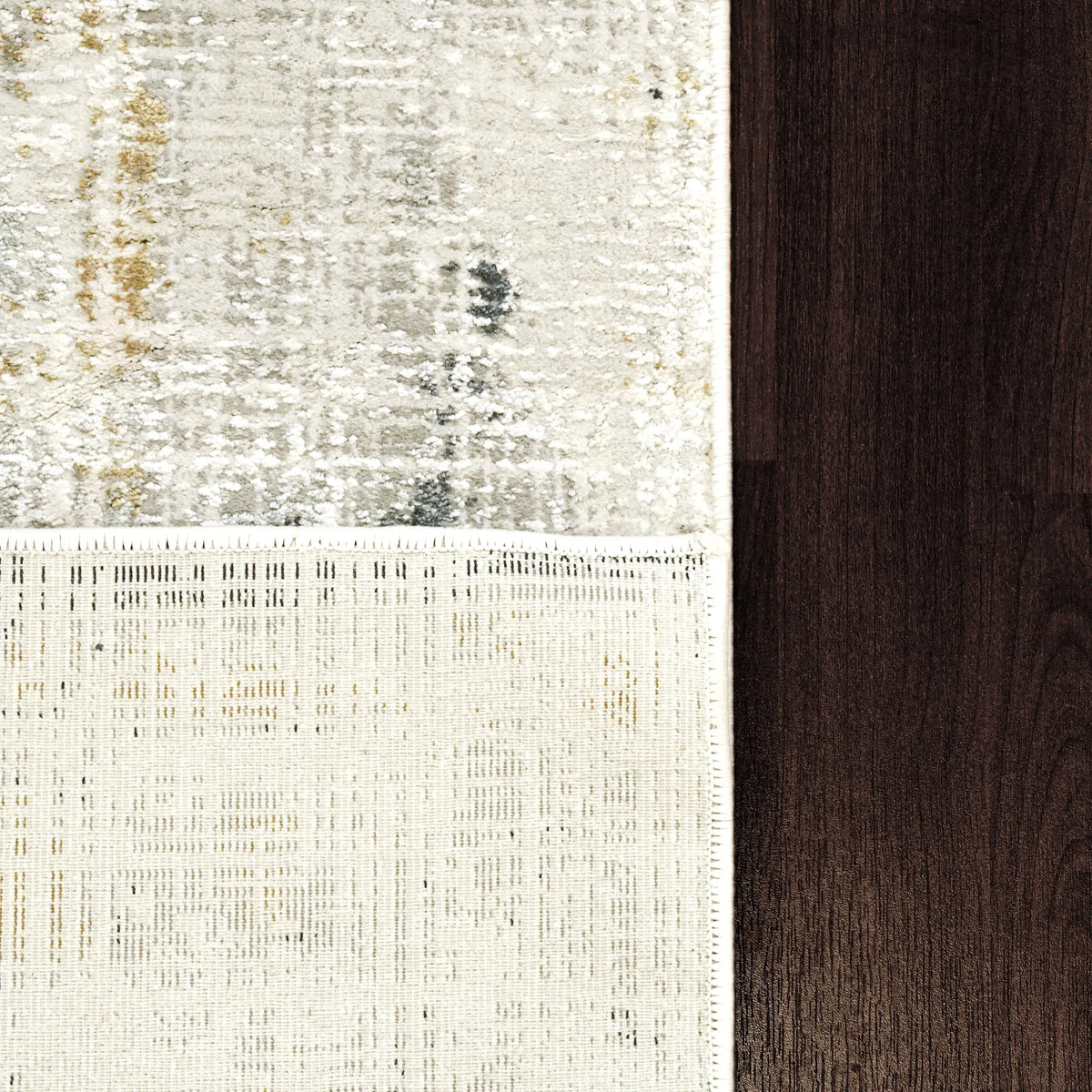 Quartz 27071-155 Ivory/Slate Rug