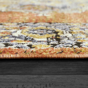 Mabel 4093-359 Rust/Navy Rug