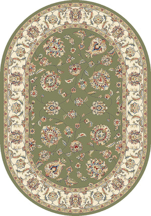 Ancient Garden 57365-4464 Green/Ivory Rug