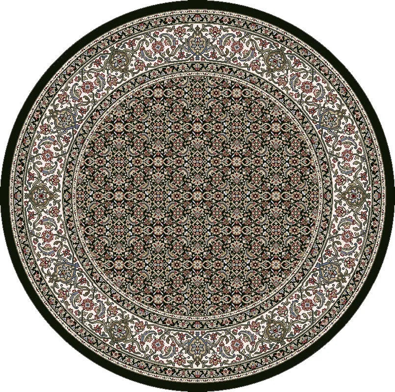 Ancient Garden 57011-3263 Black/Ivory Rug