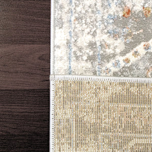 Zen 8337-950 Grey/Blue Rug