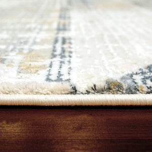Quartz 27072-155 Ivory/Slate Rug