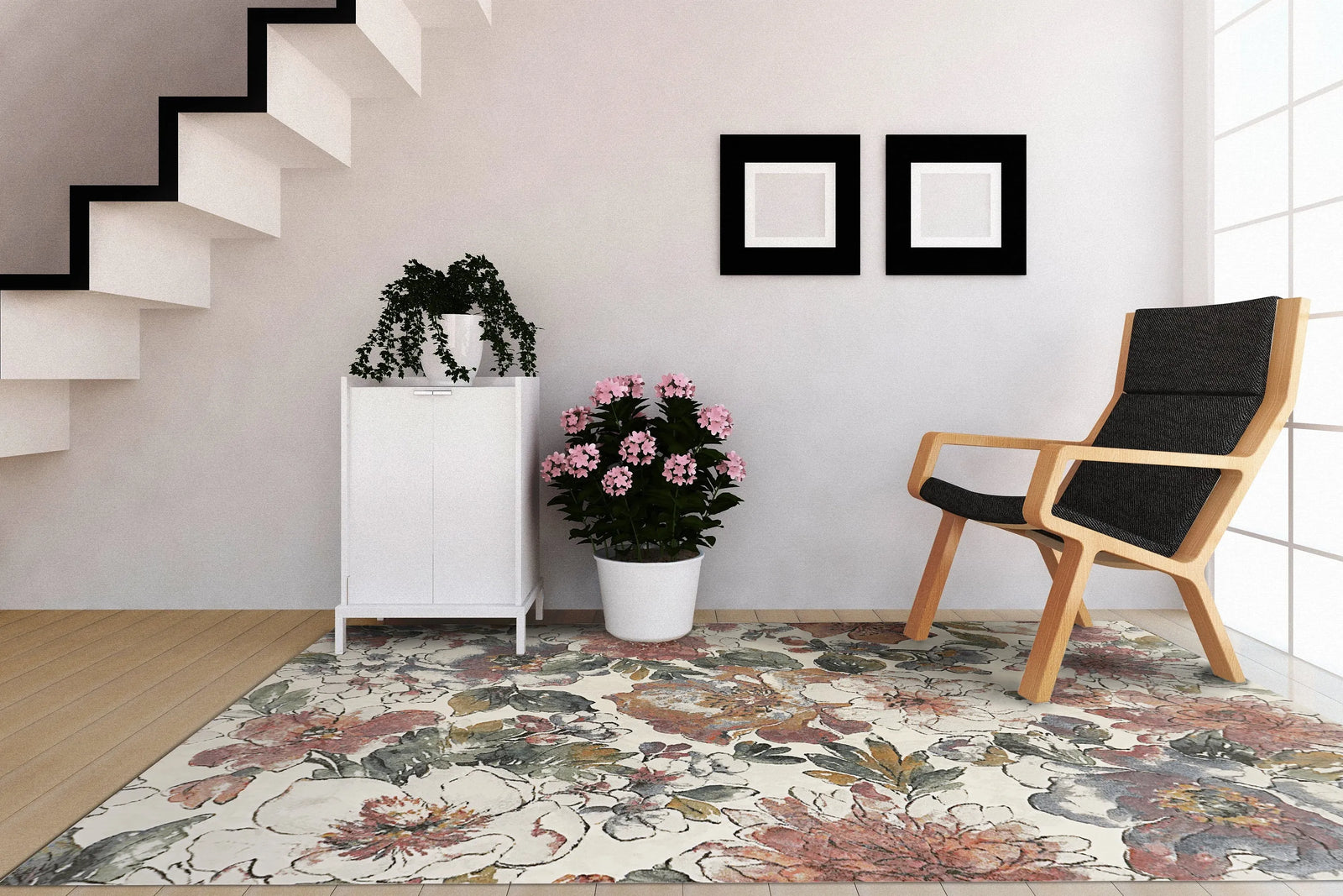 Eclipse 63528-6626 Beige/Multi Rug