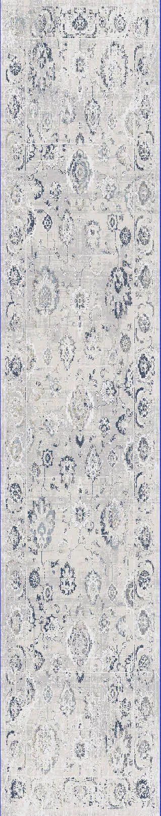 Castilla 3530-950 Grey/Blue Rug