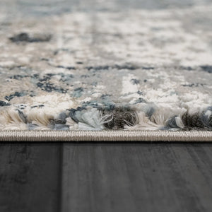 Riley 6031-905 Grey/Blue Rug