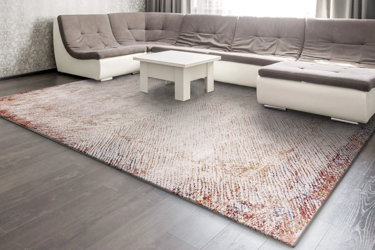 Obsession 9532-130 Cream/Red Rug
