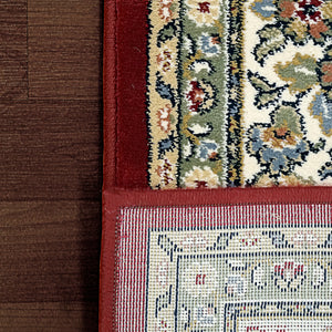 Ancient Garden 57078-1414 Red/Ivory Rug