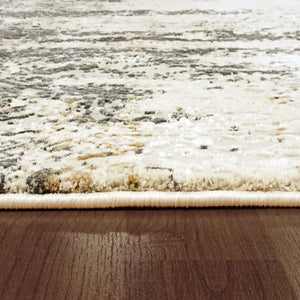 Quartz 27053-190 Ivory/Grey Rug