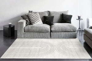 Monroe 9801-890 Beige/Grey Rug