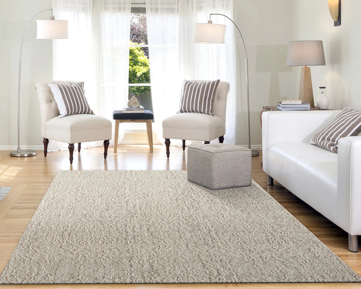Quartz 27030-110 Ivory/Beige Rug