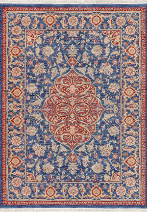 Wade 18607-539 Navy/Red Rug