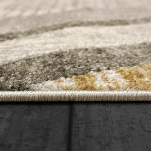 Zahara 4415-970 Grey/Gold Rug