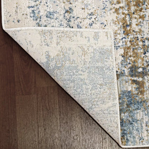 Quartz 27050-150 Ivory/Blue Rug