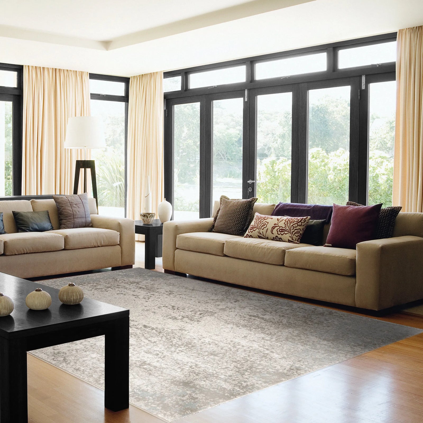 Mysterio 12257-506 Beige/Grey Rug