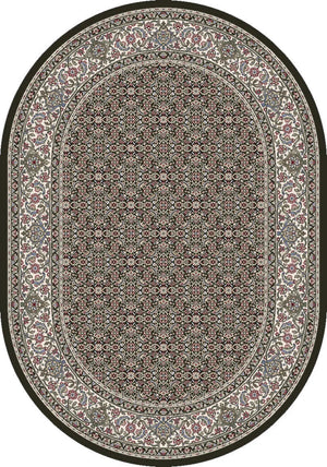 Ancient Garden 57011-3263 Black/Ivory Rug
