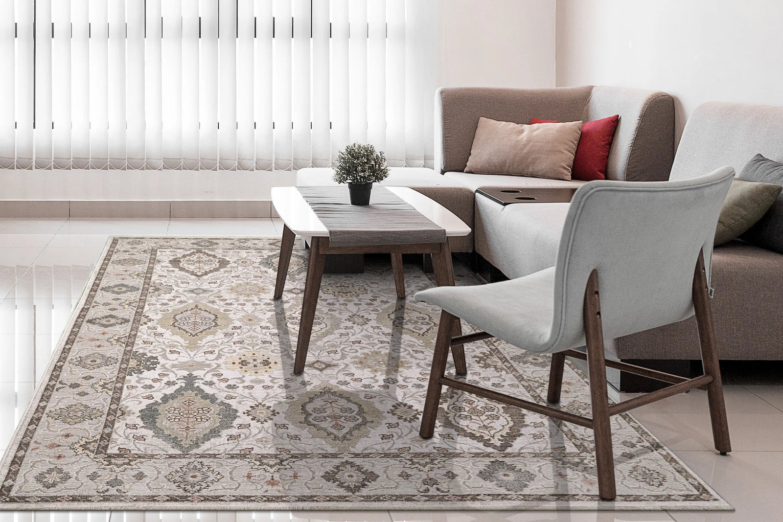 Mood 8473-599 Blue/Multi Rug