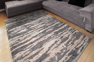 Cruz 7005-501 Blue/Ivory Rug