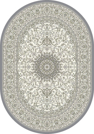 Ancient Garden 57119-6656 Cream/Grey Rug