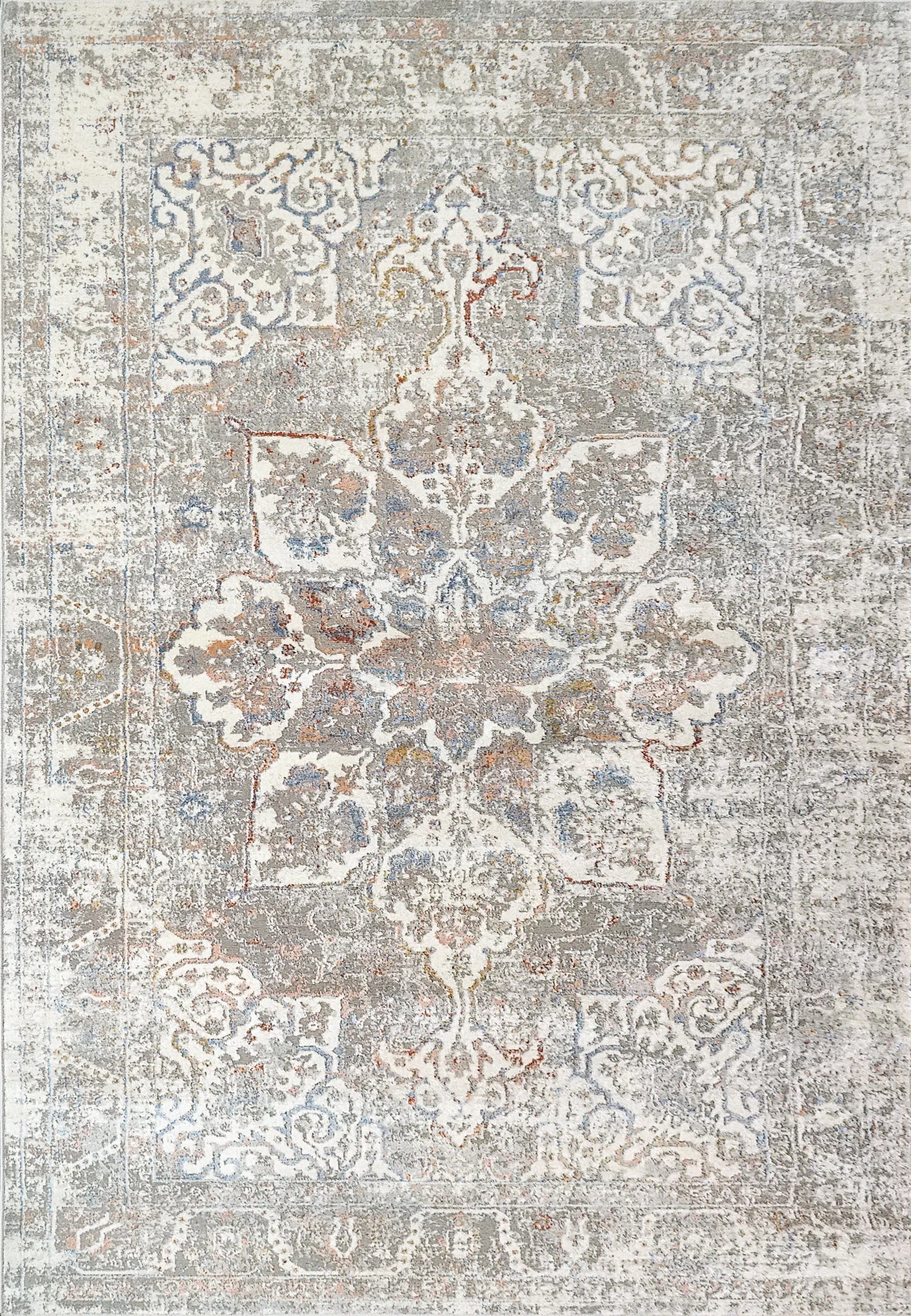 Zen 8337-950 Grey/Blue Rug