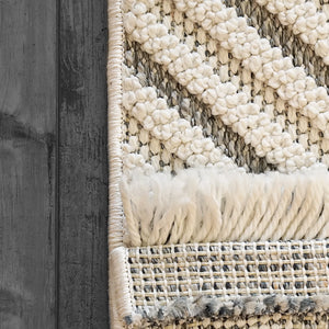 Seville 3608-190 Ivory/Grey Rug