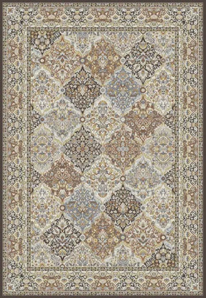 Ancient Garden 57008-3235 Brown/Blue Rug