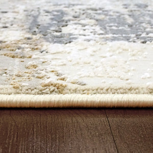Quartz 27048-190 Ivory/Grey Rug
