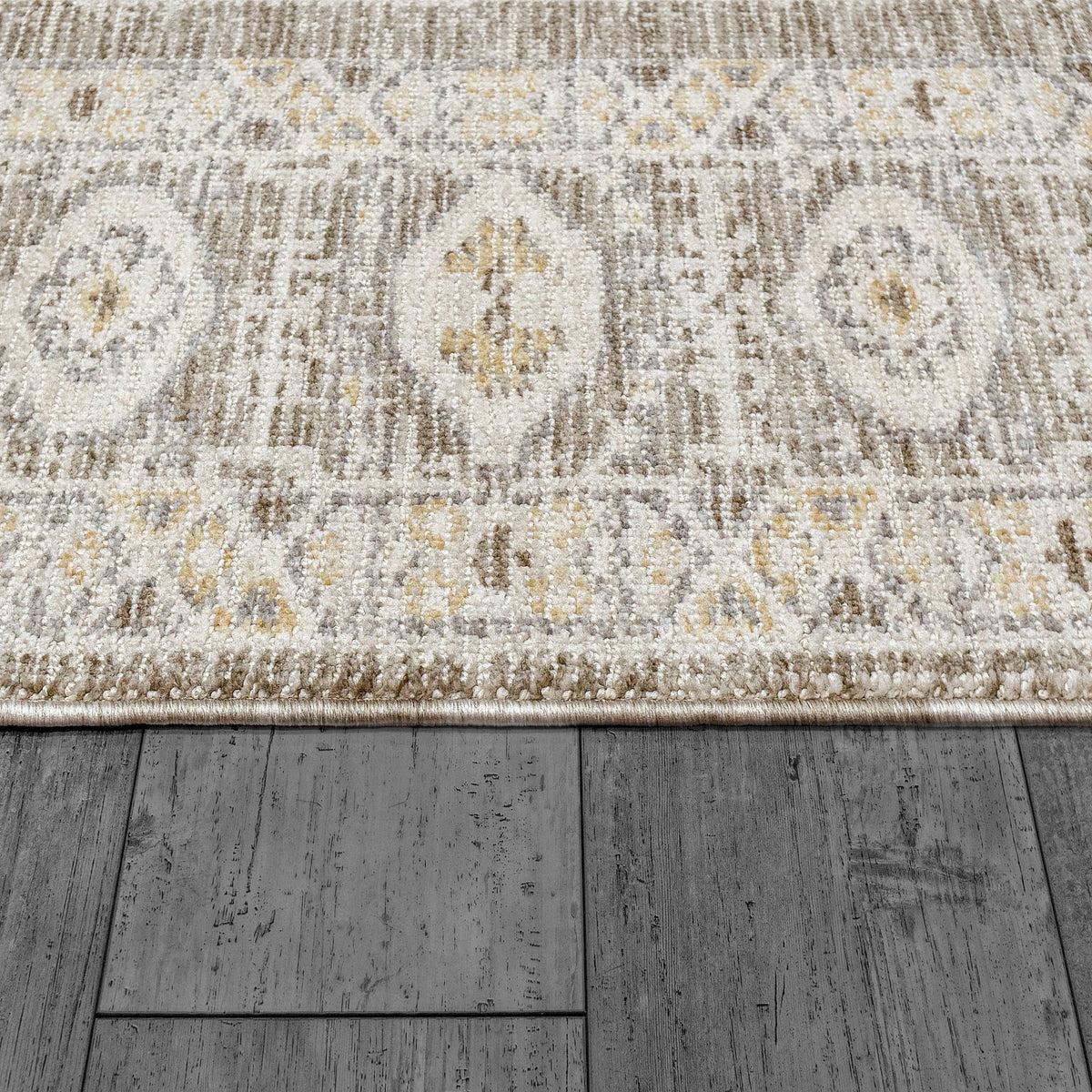 Calypso 13501-190 Ivory/Grey Rug