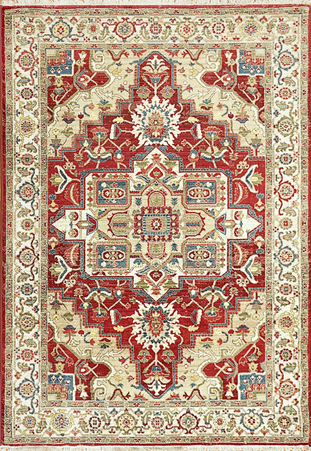 Juno 6882-130 Ivory/Red Rug