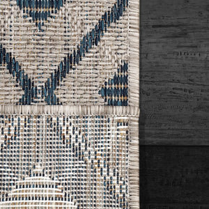 Melissa 4232-950 Grey/Blue Rug